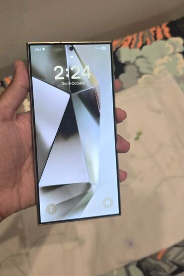 списанные телефоны бесплатно: Samsung Galaxy S24 Ultra, Колдонулган, 256 ГБ, түсү - Боз
