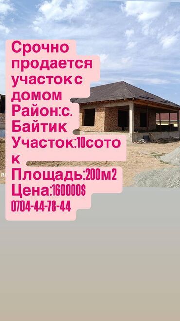 Продажа домов: Дом, 200 м², 4 комнаты, Агентство недвижимости, ПСО (под самоотделку)