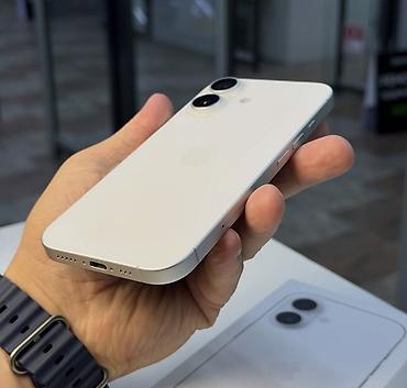 Mobil telefonlar: IPhone 16, 128 GB, Ağ, Zəmanət, Simsiz şarj, Face ID — 3