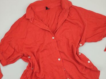 białe bluzki z dekoltem: Shirt, M (EU 38), condition - Good