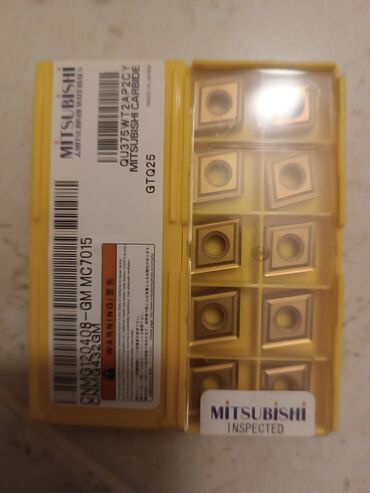 Digər alətlər: Torna və frezə üçün kəsici lövhəciklər (karbid insertlər) komplekti - — 23