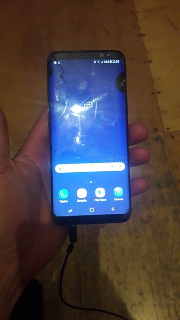 samsung galaxy not 4 en ucuz qiymet: Samsung Galaxy S8, 64 ГБ, цвет - Черный, Отпечаток пальца