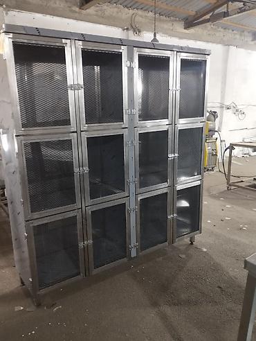 pisik qefesi: Pişik üçün çoxmodullu metal qəfəs sistemi - Material — 2