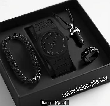 Saat dəstləri: Saat dəsti, rəng - Qara — 14