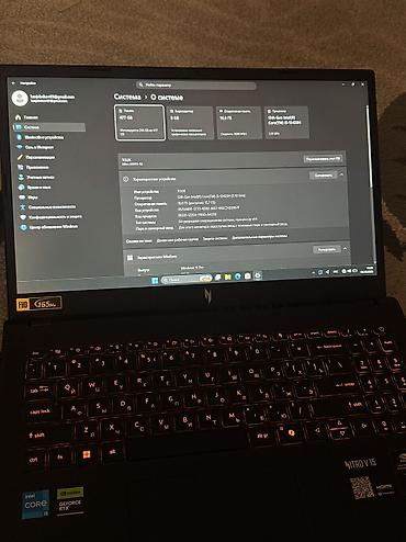 Ноутбуки Acer: Игровой, Новый, Intel Core i5 — 2