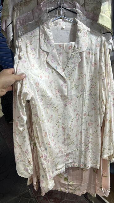 Пижамы: Стильные пижамки Размеры 42 до 60 💯 хлопок рынок Орто-Сай «Оберон» — 21