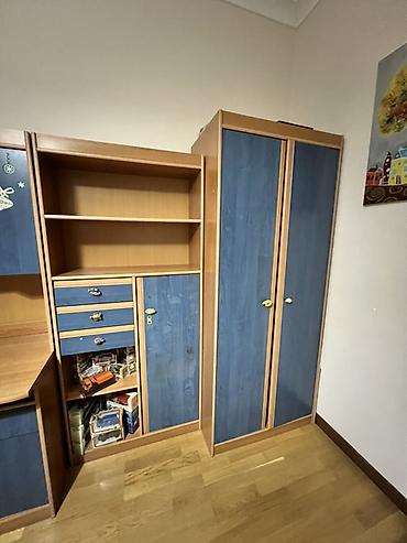 maxim arpa: Yazı masası və şkaflardan ibarət uşaq mebel dəsti Uşaq otağı və ya — 4