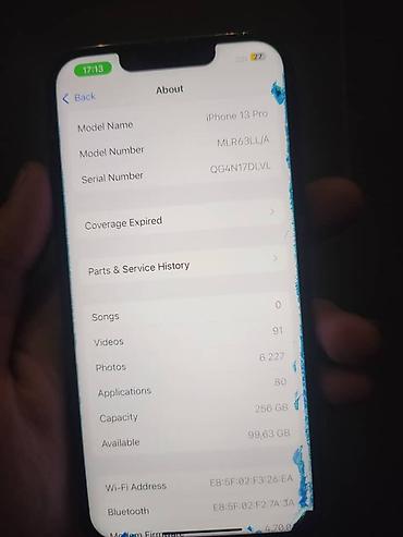 samsung buds 2: IPhone 13 Pro, Б/у, 256 ГБ, Графит — 8