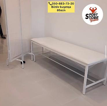 taxt qravat: Yeni, Kosmetoloji kuşetka, Qatlanmayan, rəng - Ağ — 2