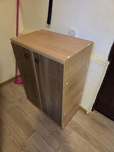 qapı ustasi: Ikili qapılı taxta dolab - Material: laminat/LDSP taxta, palıd — 3