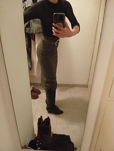 Suknje: Dostava placena,uplata pa slanje.Uska midi suknja sa visokim strukom — 4