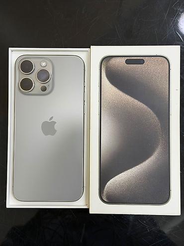 iphone 16 pri: IPhone 15 Pro, 256 GB, Natural Titanium, Face ID — 2