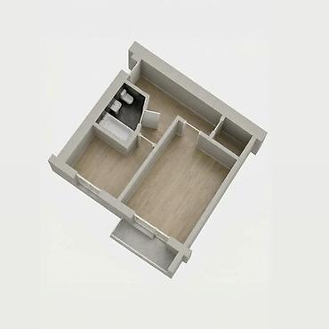 1 комната, 33 м², Индивидуалка, 2 этаж
