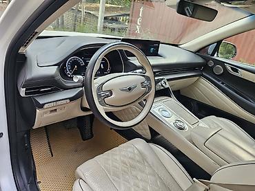 Другие автомобили: Genesis GV80 — премиальный кроссовер белого цвета. Основные — 12
