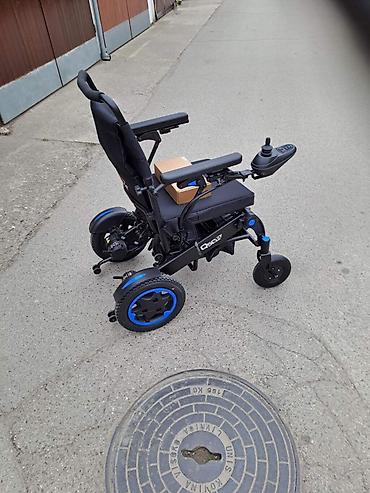 Invalidska kolica: Električna invalidska kolica Q50 R - Kompaktna, sklopiva električna — 6