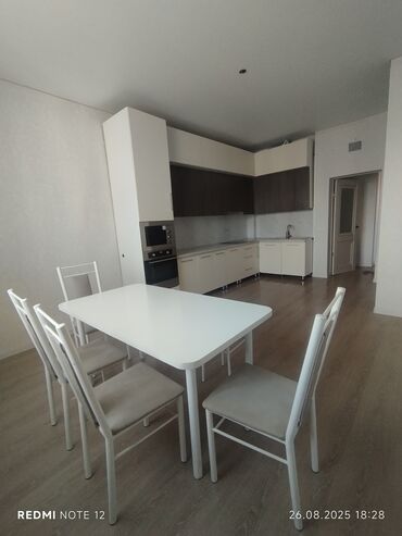 ысык коль: 2 комнаты, 66 м², Элитка, 13 этаж, Косметический ремонт