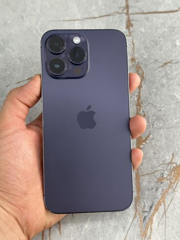 iphone 11 pro бишкек: IPhone 14 Pro Max, 256 ГБ, Deep Purple, Чехол, 88 %