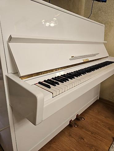 Музыкальные инструменты: Ağ rəngli “Belarus” upright pianino - Marka/model: Belarus (upright) — 5
