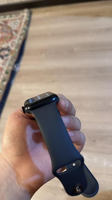 iph: Смарт-часы Apple Watch (черный корпус, черный спортивный ремешок) - — 2