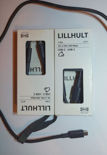 kablo: Her iKI terefide TYPE C -IKEA LILLHULT USB-C Original type-c kabel