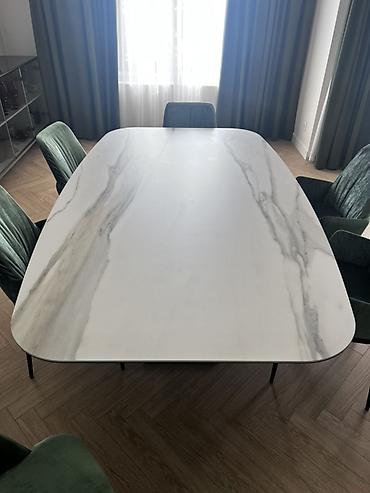 нарын мебель: Стол Cattelan Italia Stratos Keramik ?h75 - Производство: Италия — 1