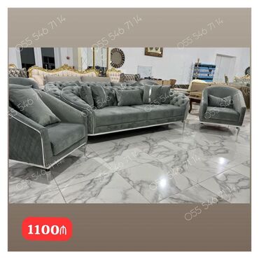Divan və kreslo dəstləri: Yeni, Divan, 2 kreslo