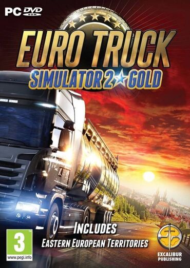 igrice za ps4 pro: Euro Truck Simulator 2: GOLD igra za pc (racunar i lap-top) ukoliko