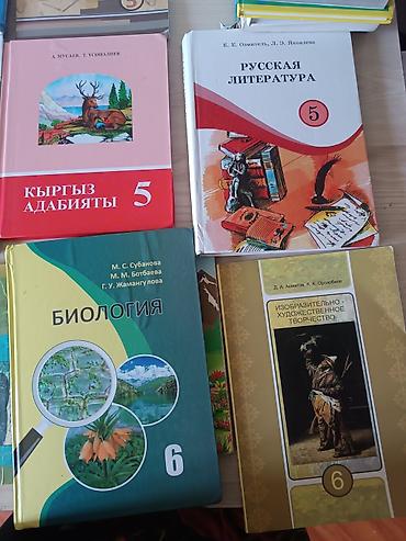 Китептер жана журналдар: Школьные учебники (комплект разный класс): - Кыргыз адабияты, 5 класс — 1