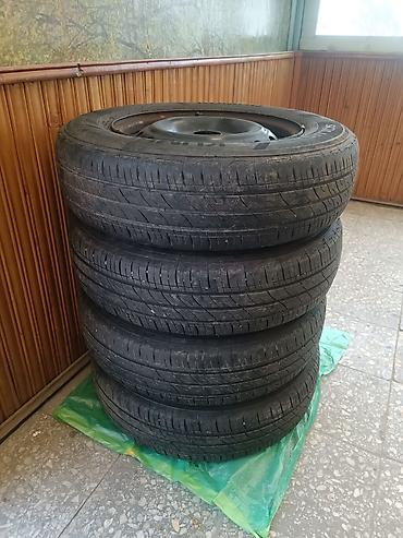 stinger kia: Колеса в сборе 155 / 80 / R 13, Лето, Б/у, Комплект, Легковые, Железные, отверстий - 5 — 2