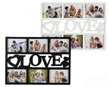 tea pec nova: RAM ZA SLIKE LOVE NOV CRNI I BELI AKCIJA | Cene nisu fiksne — 1