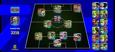 EFootball hesabı/squad satışı – yüksək reytinqli komanda - Oyun