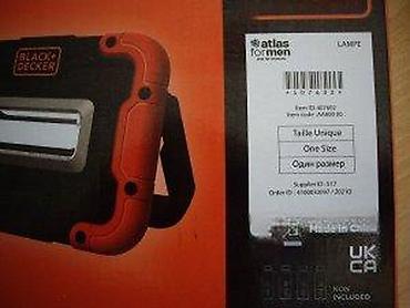 Baštenska rasveta: BLACK+DECKER prenosna LED radna lampa - Snažan COB LED panel za širok — 21