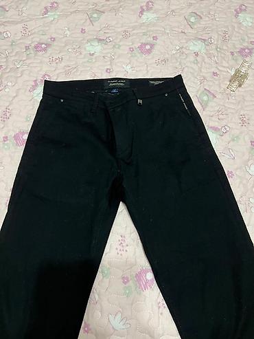 bootcut jeans: Черные подростковый для школы брюки/джинсы M.C.R, размер на поясе 29 — 6