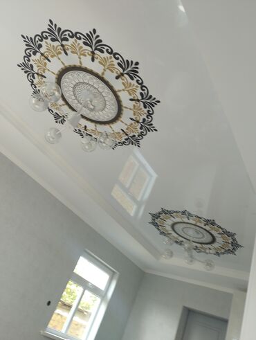 Натяжной потолок: Натяжной потолок Глянцевое, 3D потолки, Матовое Бесплатный замер, Гарантия, Бесплатная консультация — 10