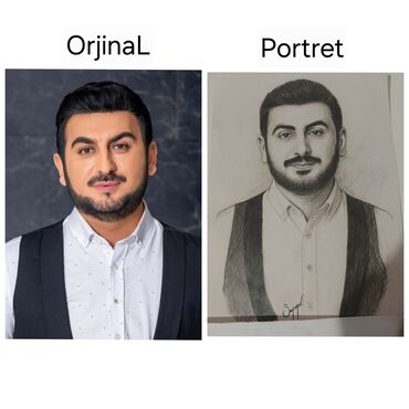 Sifarişlə əl işləri: Sifarişlə əl işləri | Rəsm əsərləri, portretlər — 7