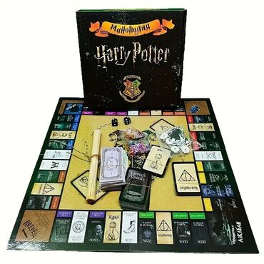 Oyuncaqlar: Настольная Игра с Тематикой Гарри Поттера WB - Идеально для Вечеринок