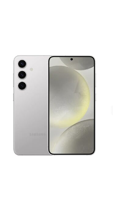 İnformatika: Samsung Galaxy S24, 256 GB, rəng - Ağ, Düyməli, Barmaq izi, Simsiz şarj