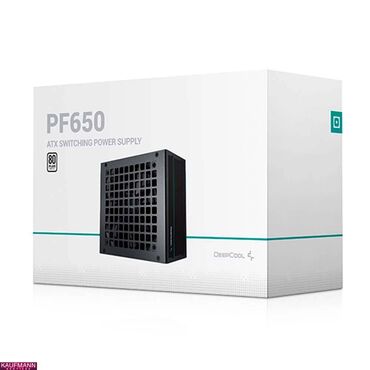 Блоки питания: Блок питания, Новый, DeepCool, 650 Вт, 80 Plus, 650 Вт
