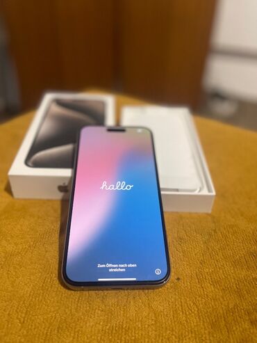 Apple iPhone: Apple iPhone iPhone 15 Pro Max, 256 GB, Natural Titanium — 1