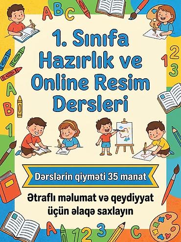Məktəbəqədər və ibtidai sinif hazırlığı: Məktəbəqədər və ibtidai sinif hazırlığı, Azərbaycan dili, Onlayn — 1