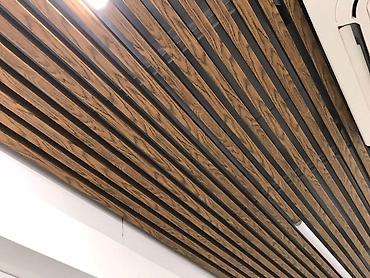 Потолочные работы: Дизайнерские потолочные конструкции - Реализация потолков решетчатого — 4