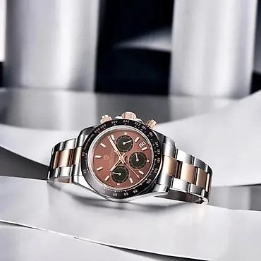 Ručni satovi: PAGANI DESIGN PD-1644 Sport - 40mm -Cokolada- Rolex Daytona Potpuno — 4