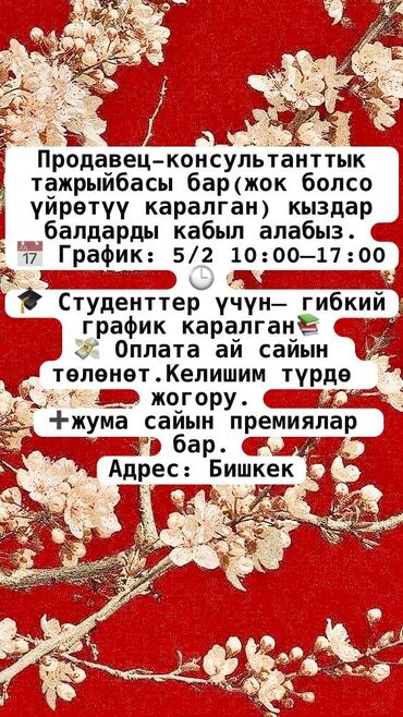 kfc работа в ночь бишкек: Кладовщик. Бишкек Парк ТРЦ