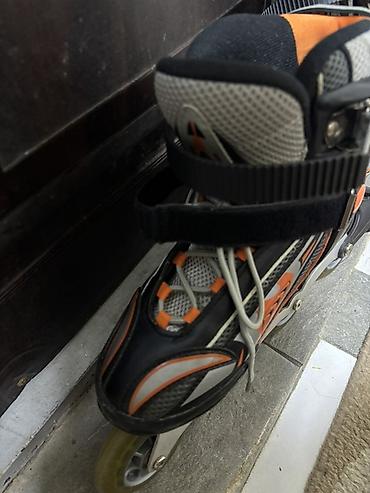 Roliklər: Inline skeyt (roller skates) – tənzimlənən ölçülü, 4 təkərli model - — 3