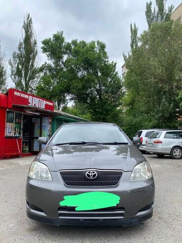 машина токтогул: Toyota Corolla: 2003 г., 1.6 л, Автомат, Бензин, Хетчбек