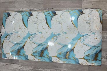 Mərmər effektli PVC panellər: Mərmər effekti verən PVC divar panelləri. 1.Arxasi izolesiyalidi nəm — 5