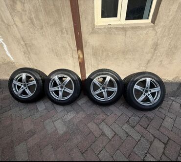 бу колеса на камаз: Дөңгөлөктөр монтажда 205 / 60 / R 16, Winter stud, Колдонулган, Комплект, Жеңил унаалар, Куйма, тешиктери - 5
