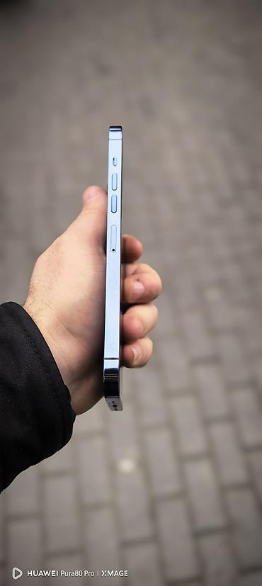 iphone case: IPhone 13 Pro Max, 128 GB, Sierra Blue, Zəmanət, Face ID, Sənədlərlə — 3