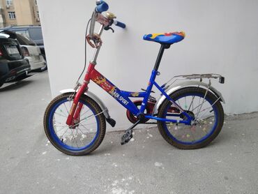 велосипед в аренду: Б/у Двухколесные Детский велосипед 16", Самовывоз