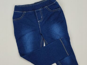 jeans mom slim fit stradivarius: Spodnie jeansowe, 3-4 lat, 98/104, stan - Idealny